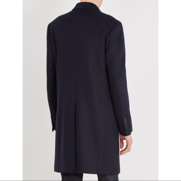 Gucci Stripe-trimmed Cashmere And Wool-blend Coat - Picture 2 of 15